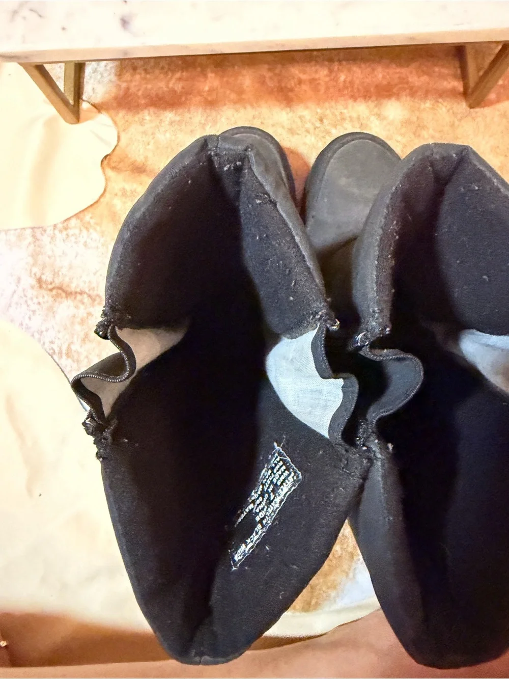 totes Black Insulated Side-Zip Winter Ankle Boots